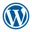 WordPress-Logo für Websites mit WordPress